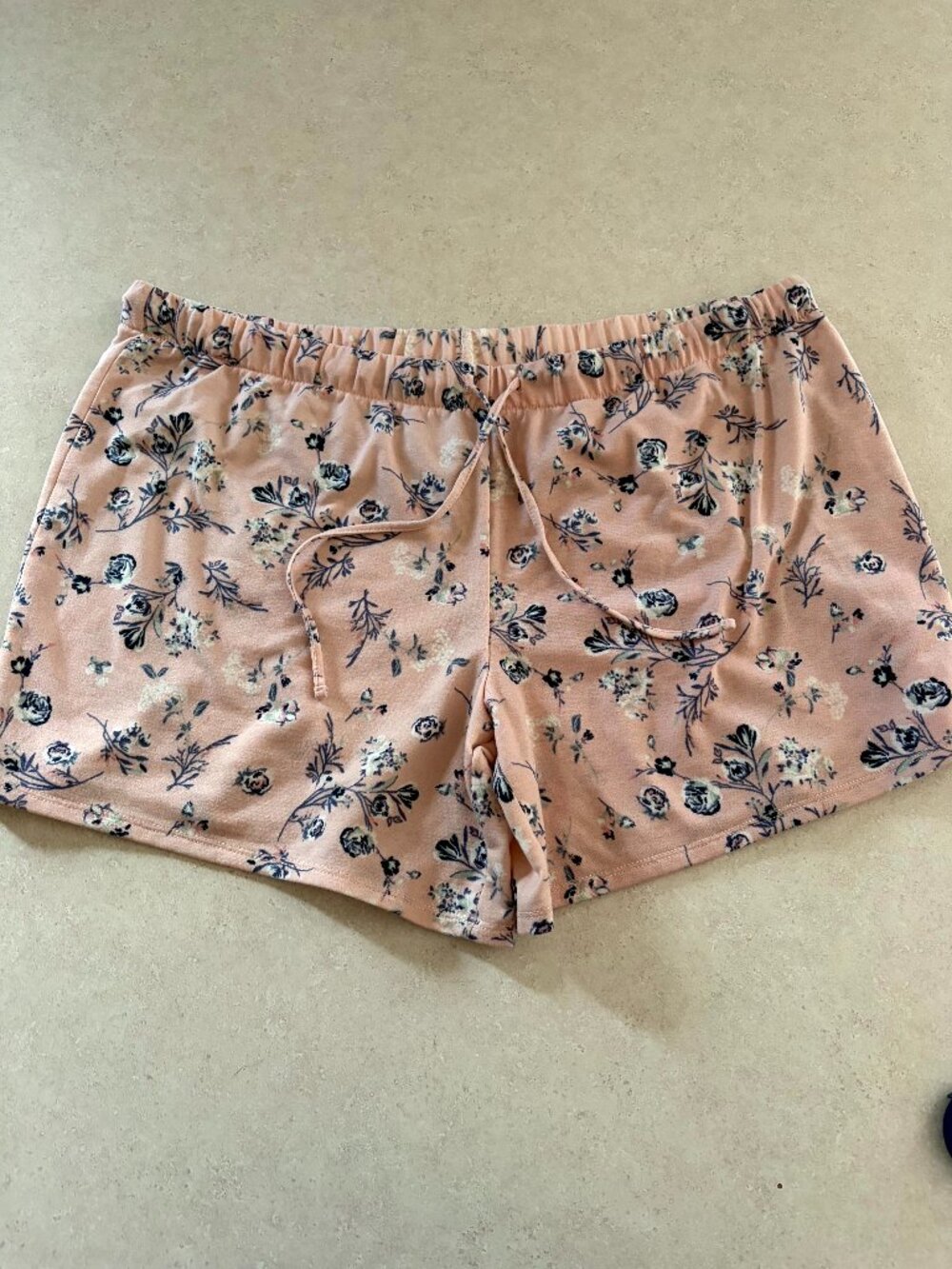 Lucky Brand Pink Floral Sleep Pj Shorts XL Pajamas Lounge